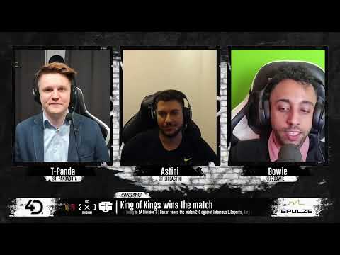[ENG] King of Kings vs. SG Esports | SA DPC Division I | Lyrical & Trent