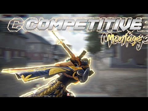 Competitive Montage ⚡ | An UnderRated Competitive Player ⚡ | Ft. CyberPunk 🔥