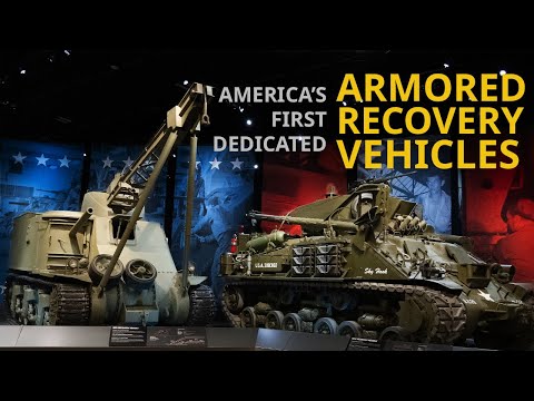 Rare M31 & M32 Tank Recovery Vehicles of WW2