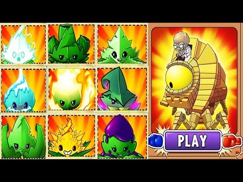 Plants vs Zombies 2 BattleZ: All Mint Pvz 2 Vs Zombot Sphinx-inator: Gameplay 2019