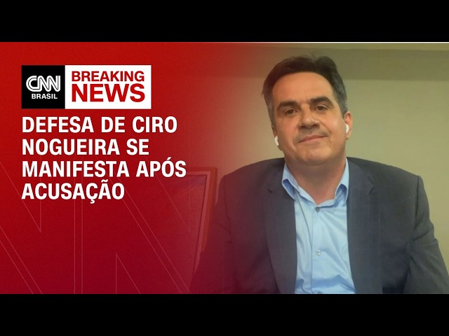 Defesa repudia operação contra Ciro e nega participação em atos ilícitos | LIVE CNN