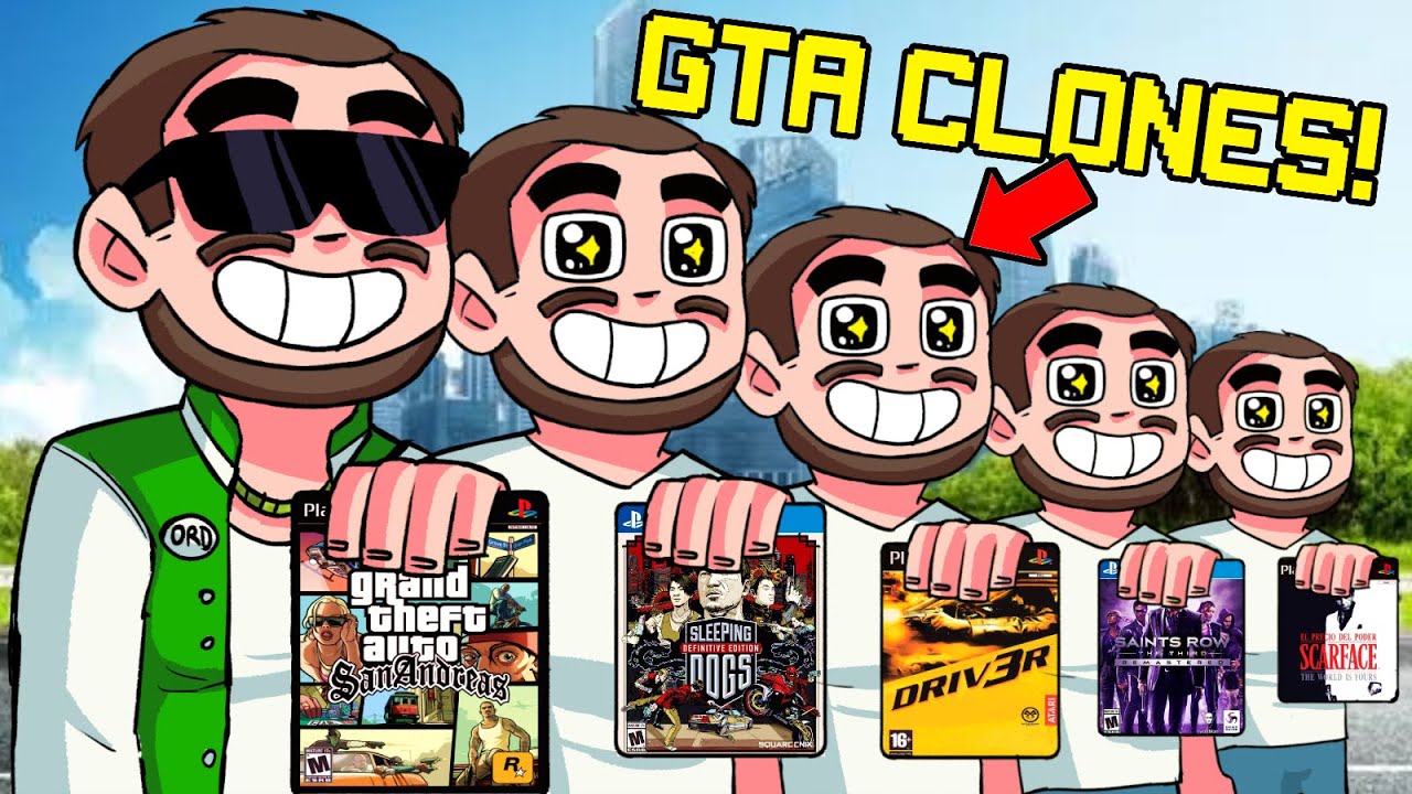Joguei todos os CLONES de GTA  em 1 vídeo