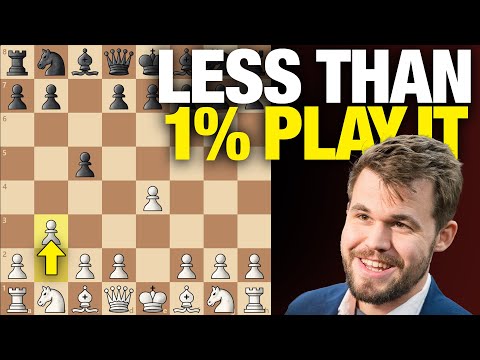 Carlsen Reveals A BRUTAL Anti-Sicilian Opening System