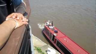 Jeanie Deans Keadby Lock.MOV