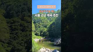 당일치기로 딱 서울 근교 계곡 추천 가평 용추계곡, 용인 고기리계곡, 포천 백운계곡, 우이동 계곡, 양주 송추 계곡 #서울근교계곡 #우이동계곡 #용인계곡