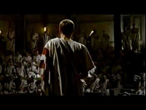 Caesar Augustus addresses the Senate about the traitor Mark Anthony