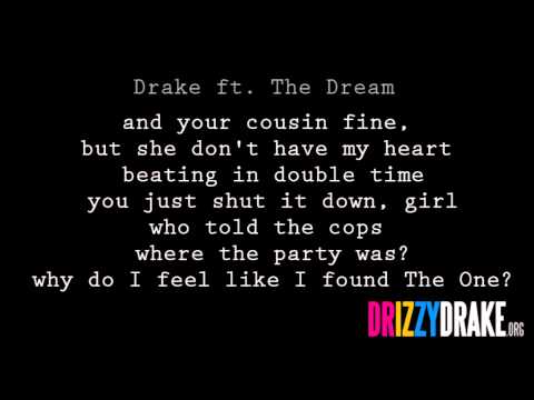 Drake ft. The Dream - Shut it down Lyrics [VIDEO]