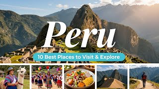 Top 10 Best Places to Visit in Peru - Travel Video