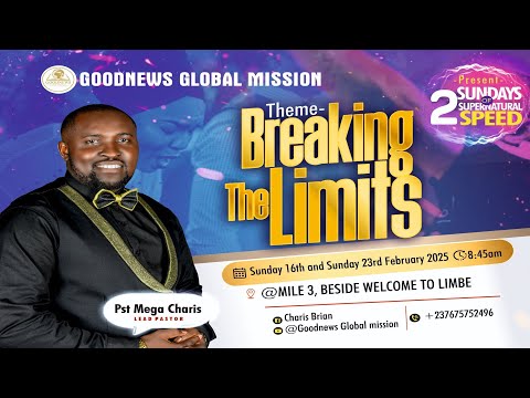 SUNDAY// LIVE SERVICE || WITH PST MEGA CHARIS || 23RD FEB 2025