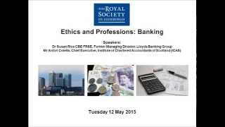 Ethics and Professions : Banking