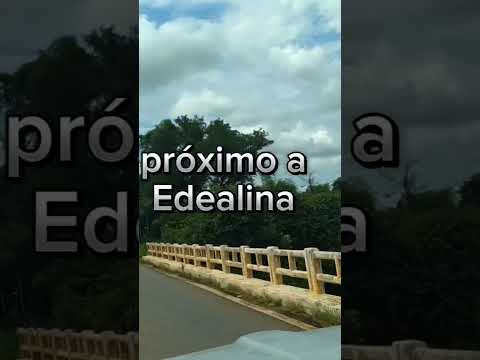 Passando sobre a ponte do rio dos bois próximo a Edealina