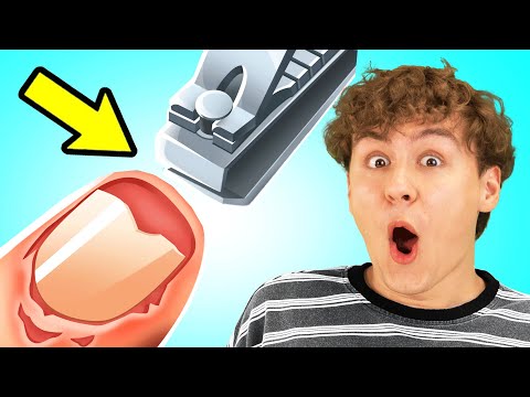 Cutting fingernails can turn out TERRIBLE?! - Nail Salon 3D