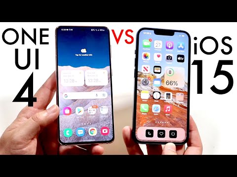 One UI 4 Vs iOS 15