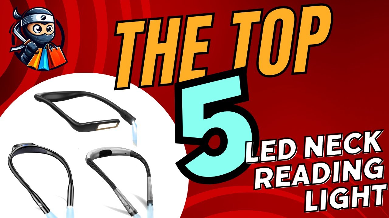 🌟 Top 5 LED Neck Reading Lights for Ultimate Reading Comfort! 📚💡