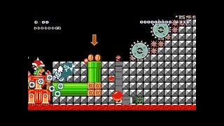 【マリオメーカー】地上より水中のほうが難しくなるんじゃないか説を検証【実況プレイ】 part  15