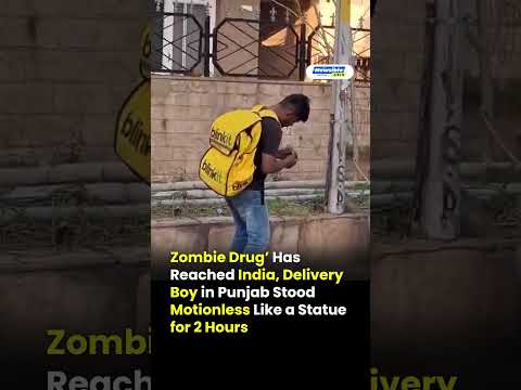 ‘Zombie Drug’ in India Blinkit Delivery Boy Viral Video