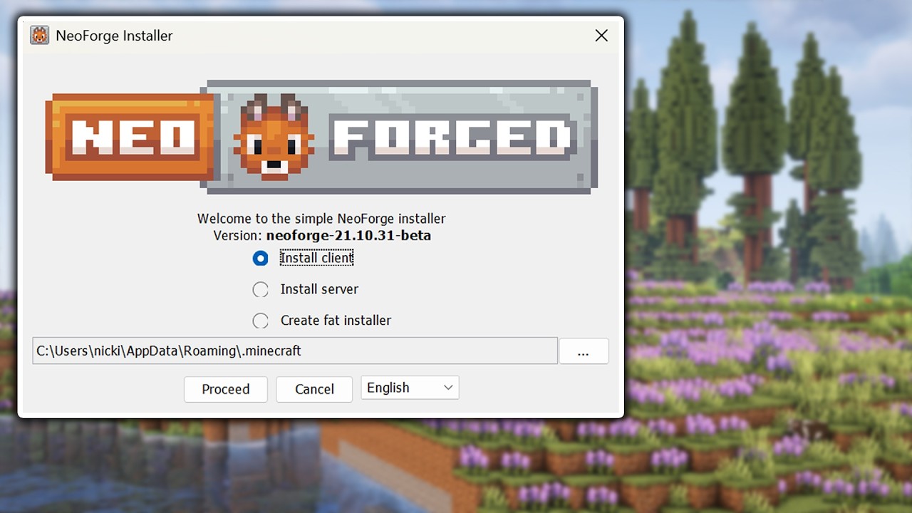 How To Install NeoForge in Minecraft 1.21.11