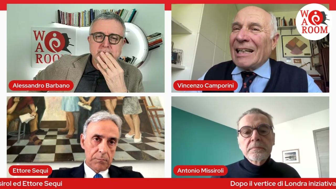 War Room di Alessandro Barbano con Vincenzo Camporini, Antonio Missiroli ed Ettore Sequi