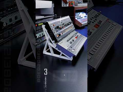 Dual Stand for Roland Boutique Series Modules - DWL - color WHITE - by KZcraftworks - USA image 6