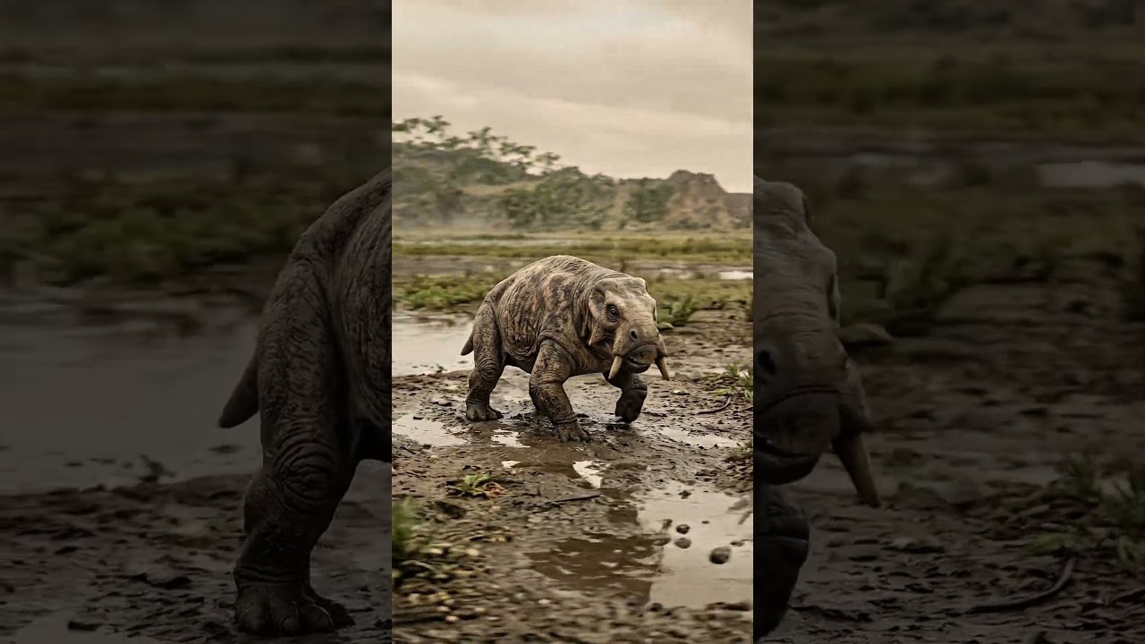 Before Dinosaurs… And Still There | Dicynodont  #dinosaur #dino #prehistoriclife #prehistoric