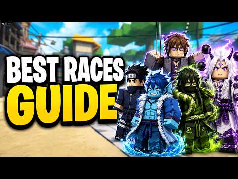 BEST RACES GUIDE in SHINDO LIFE Roblox