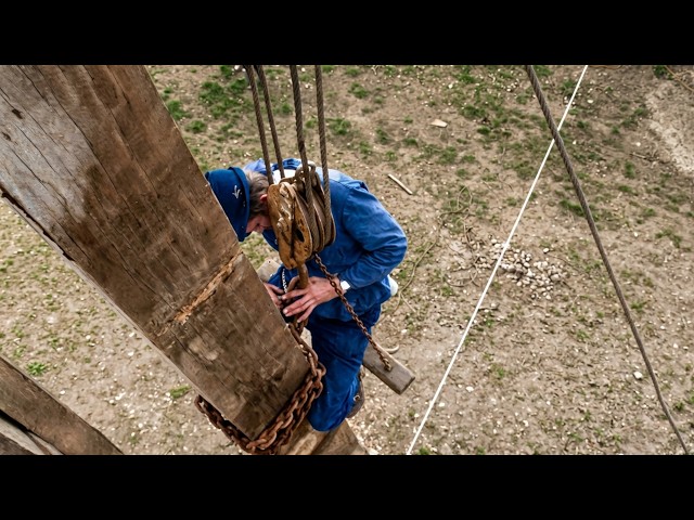 Replacing a Windmill Blade Is Terrifying