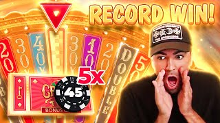 WE FINALLY HIT OUR NEW BIGGEST WIN EVER ON CRAZY TIME! (INSANE) Video Video
