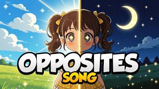 Opposites Song for Kids | Big Small Fat Thin Fast Slow