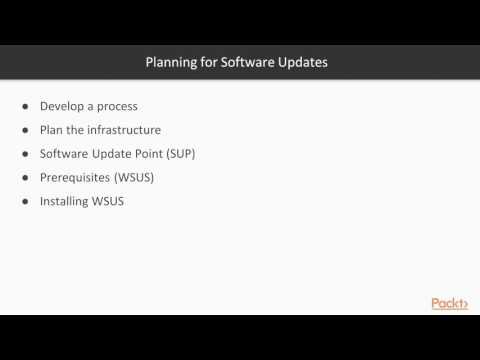 Implementing Configuration Manager Features Introduction to Software Updates | packtpub com