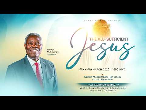 The All-Sufficient Jesus || Day 1