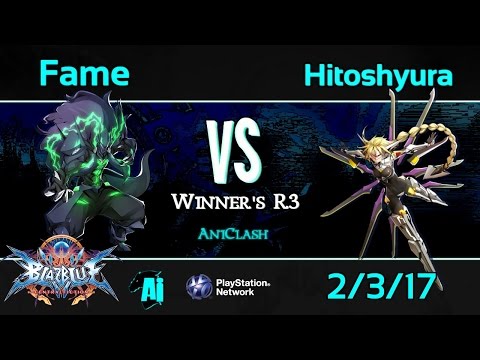 AniClash 58 - Fame (Susanoo) vs. Hitoshyura (Lambda) Winner's R3 - BBCF Blazblue CF