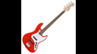 Video thumbnail for Squier Affinity Jazz Bass Racing Red Review by Sugiharto Ugie