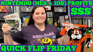 Quick Flip Friday...Nothing but NINTENDO (NES & 3DS) STUFF!! My Collecting Journey. Episode 7