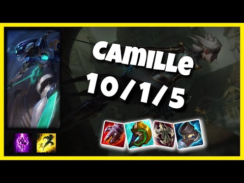 Camille vs Volibear EU Challenger TOP (10/1/5) - v10.24