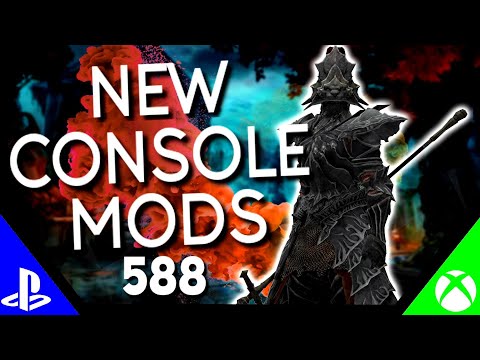 Skyrim Special Edition: ▶️5 BRAND NEW CONSOLE MODS◀️ #588 (PS4/XB1)