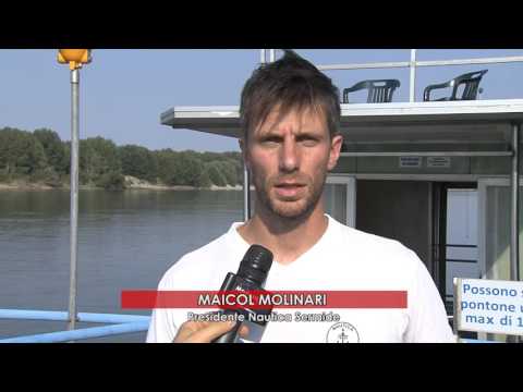 Casa galleggiante sul Po (Sermide, 29/07/2016)