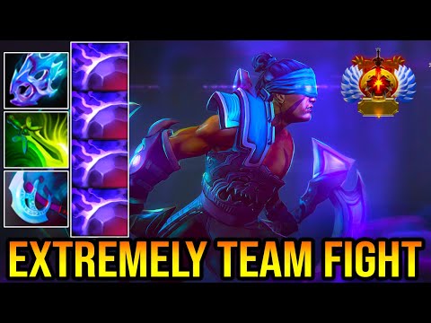 THE MOST EXTREMELY CARRY [ Anti Mage ] INTENSE HARD CARRY TEAM FIGHT - COMEBACK