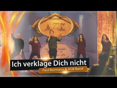14. AZK - Lied: "Ich verklage Dich nicht mehr" - Paul Burmann & AGB Band