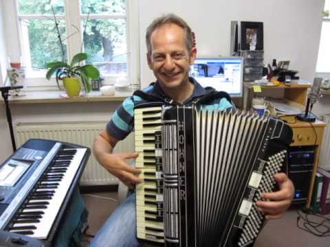 Oberkrainer-Begleitung mit dem Akkordeon, erklärt von Turboreini