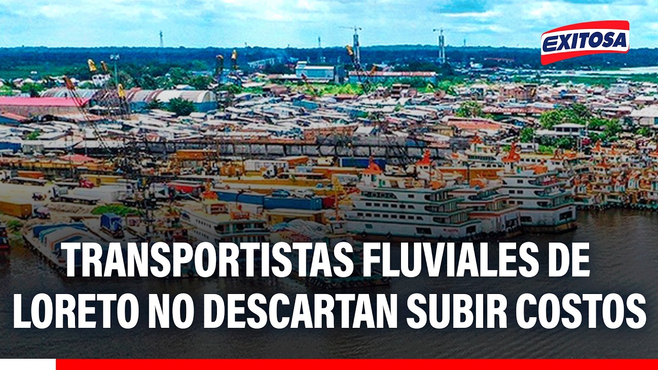 🔴🔵 Ante alza de combustible en la región, transportistas fluviales no descartar subir costos