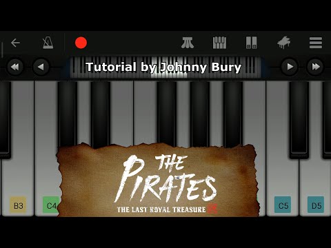 The Pirates: The Last Royale Treasure (해적: 도깨비 깃발) - Perfect Piano Easy Tutorial