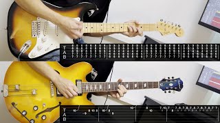 New York City Cops - The Strokes (Guitar Cover & TAB Tutorial)