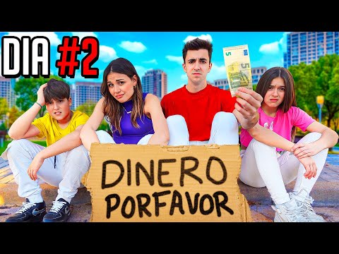 SOBREVIVIENDO 24 HORAS EN LA CALLE SIN DINERO…*pasa esto*