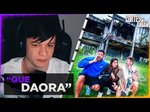 ARUAN REAGE A ENTRAMOS NA CASA DO PABLO ESCOBAR ABANDONADA (RENATO GARCIA) - Cortes do Aruan