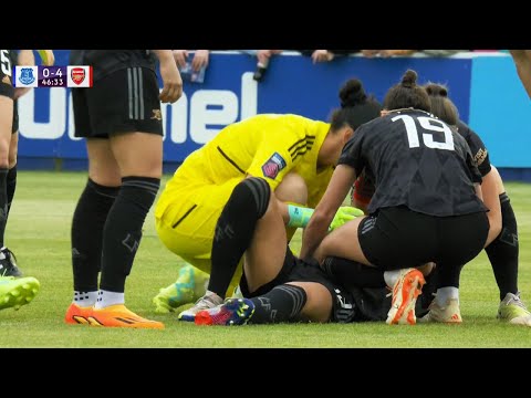 Lia Wälti Injury Moment vs Everton 💔😔2023 HD