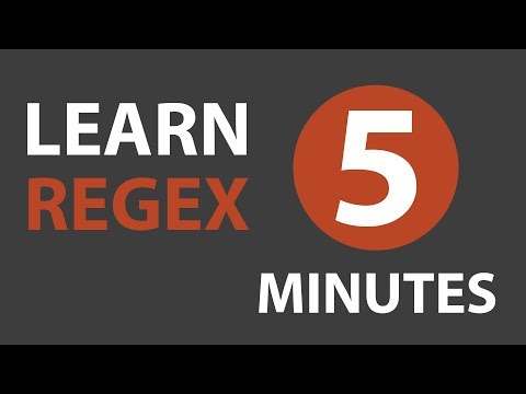 Learn RegEx in 5 minutes | Beginner Tutorial Regular Expressions with JavaScript