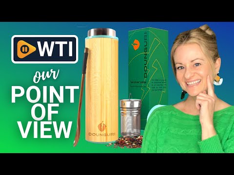 DOUNGURI Bamboo Tea Tumbler Mugs - WTI product video review