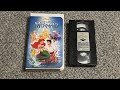 The Little Mermaid 1990 VHS Sticker Label Copy Overview Another Overdue Video