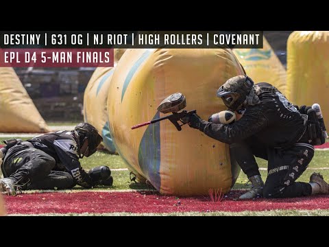 This Center Bunker is Awesome | Division 4 Paintball | 5-Man Finals | EPL Independence Cup