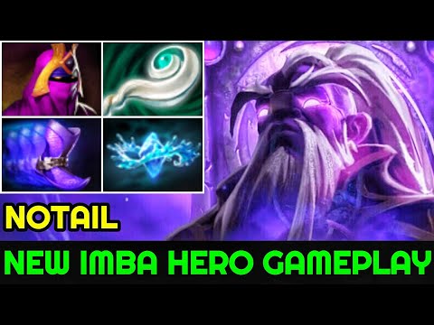 Notail [Void Spirit] New Imba Hero Solo Mid Gameplay 7.23 Dota 2